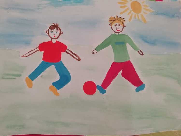 Моё счастливое детство рисунки