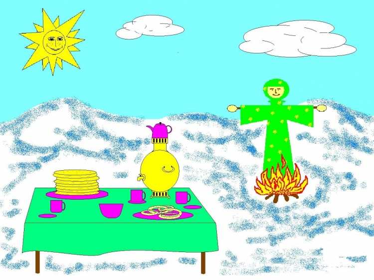 Русская народная красавица раскраска