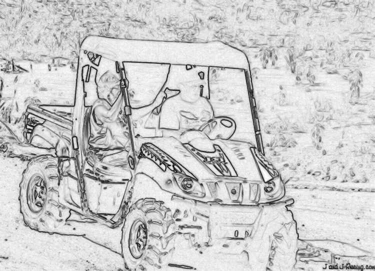 Раскраски для мальчиков монстр трак