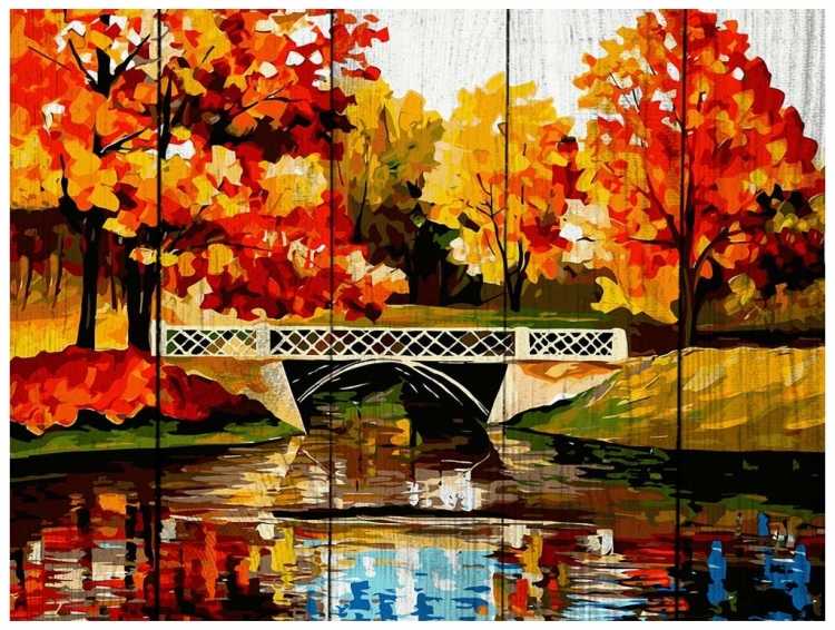 Картины Леонида Афремова мост