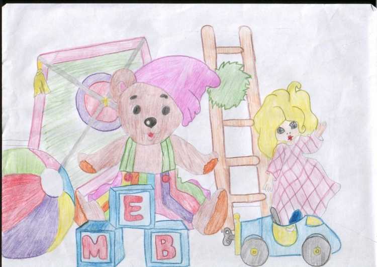 Моё счастливое детство рисунки