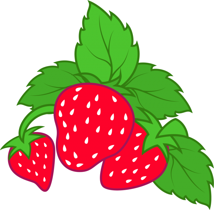 Нарисовать клубнику