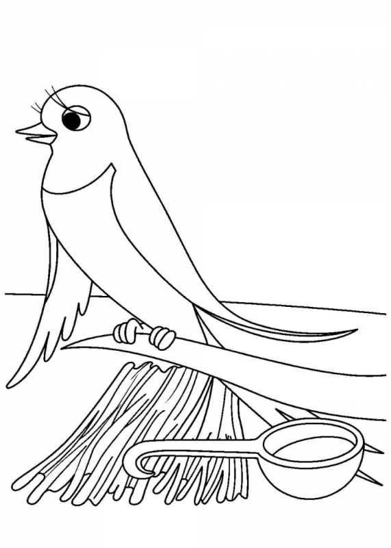 Ласточка Графика