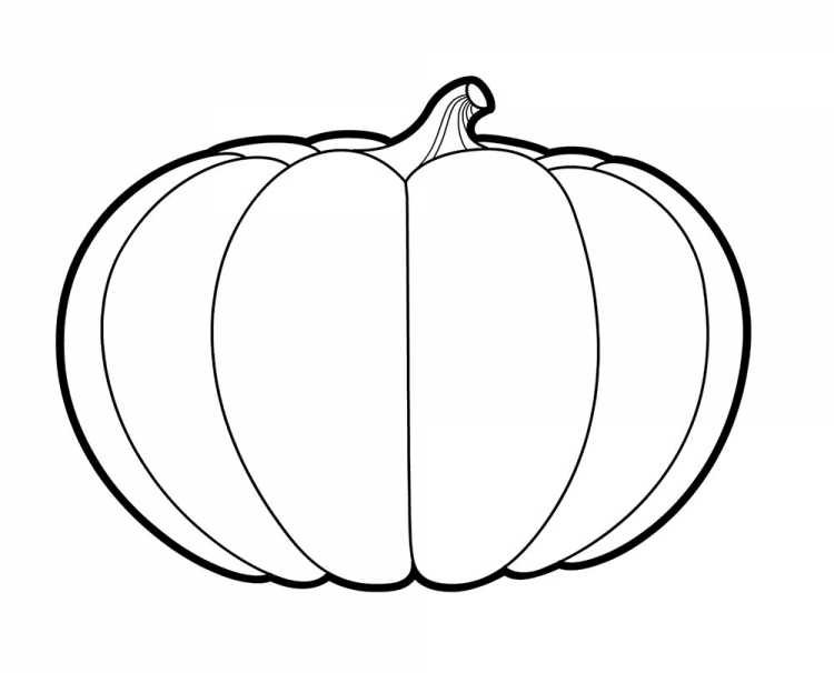 Тыква раскраска