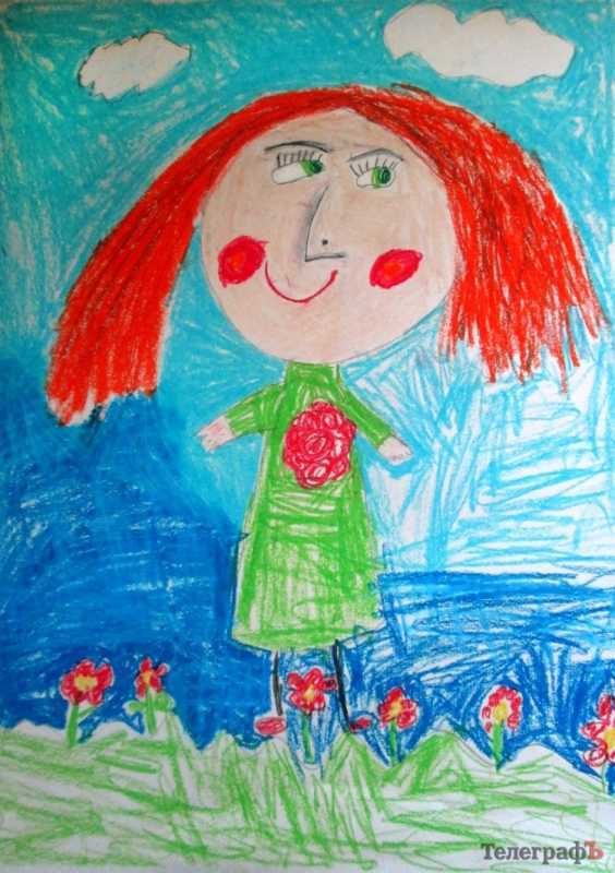 Конкурс рисунков моя мама