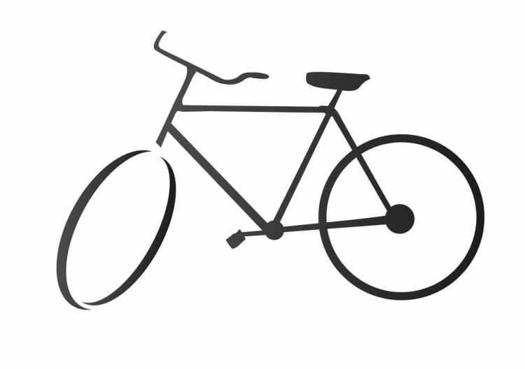 Велосипед мультяшный
