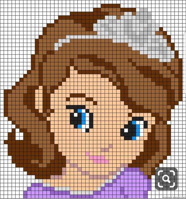 Хвост феи вышивка