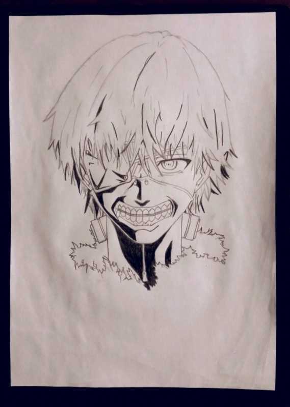 Канеки Кен для рисования