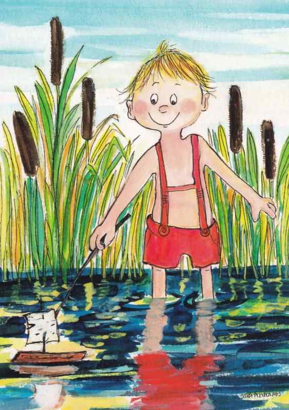 Детские рисунки лето