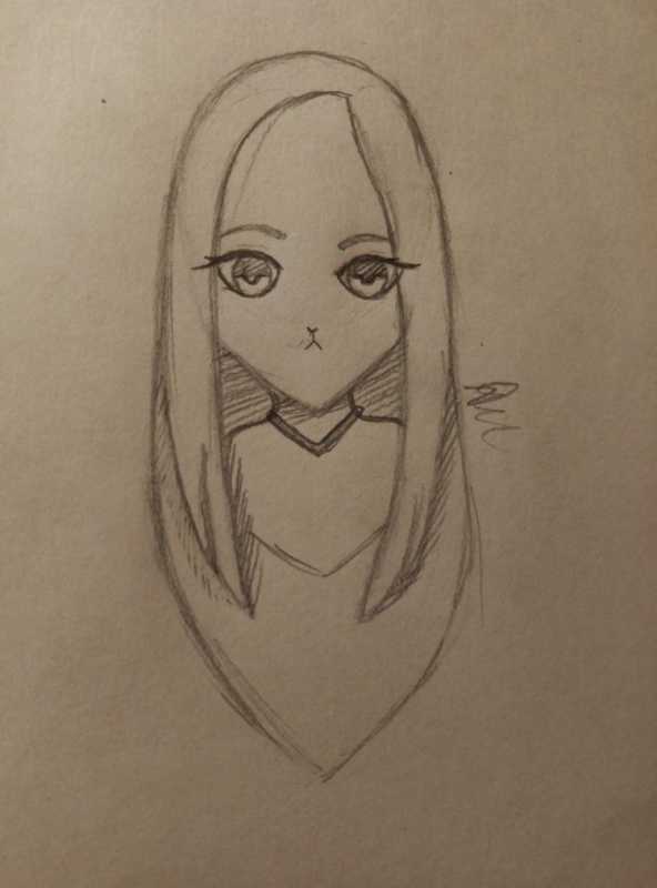 Аниме эскизы