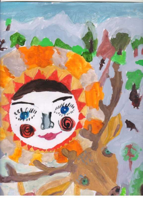 Югра глазами детей рисунки