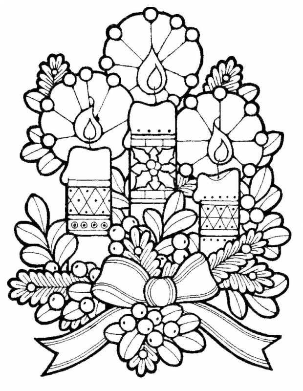 Новогодние раскраски Снегурочка