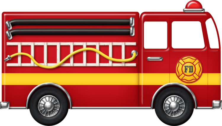 Раскраска пожарная машина ЗИЛ 130