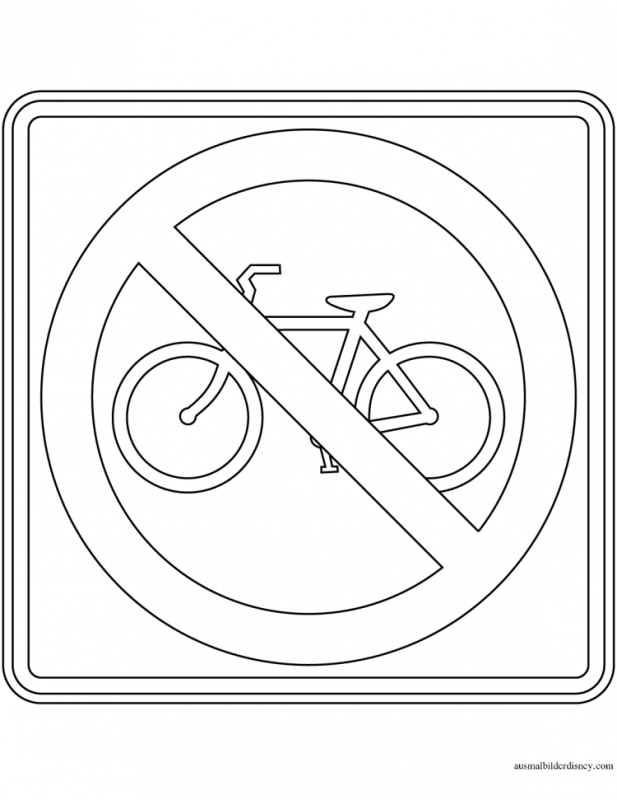 Дорожные знаки для детей раскраски