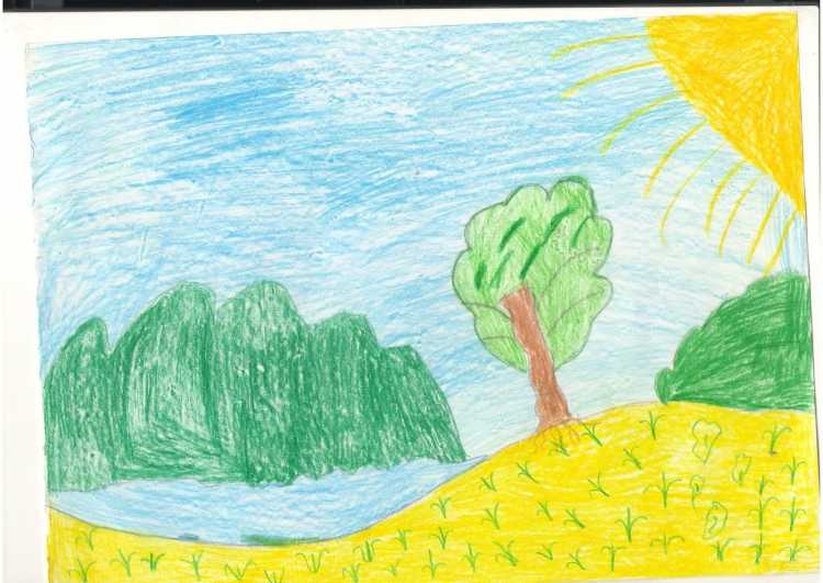 Рисование 3 класс родные просторы