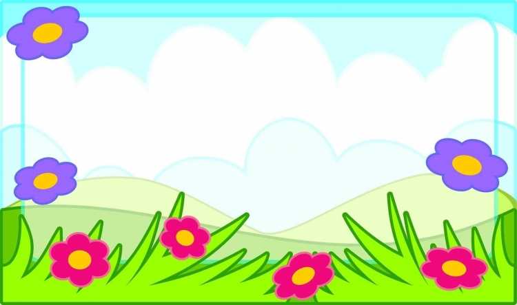 Поляна цветов для детей