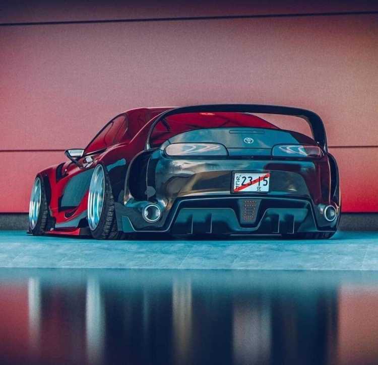 Supra a80 раскраска