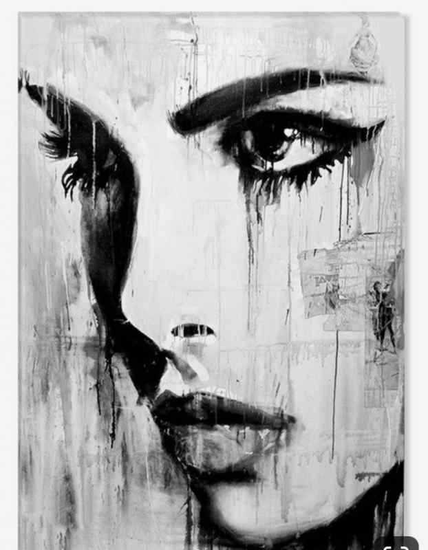 Картина в черно-белых тонах