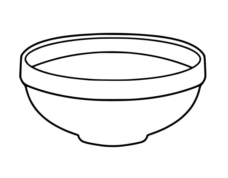 Тарелка раскраска