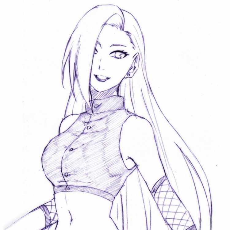 Аниме девочки с ушками карандашом