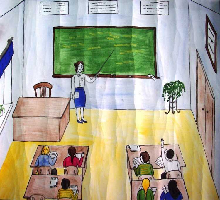 Конкурс рисунков моя школа