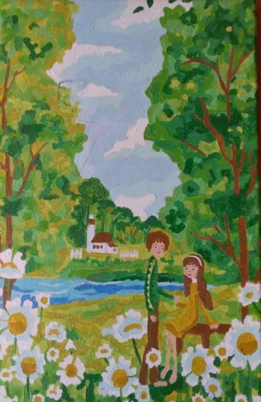 Конкурс рисунков детство