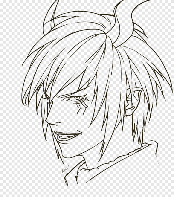 Анис е карандашом мальчик