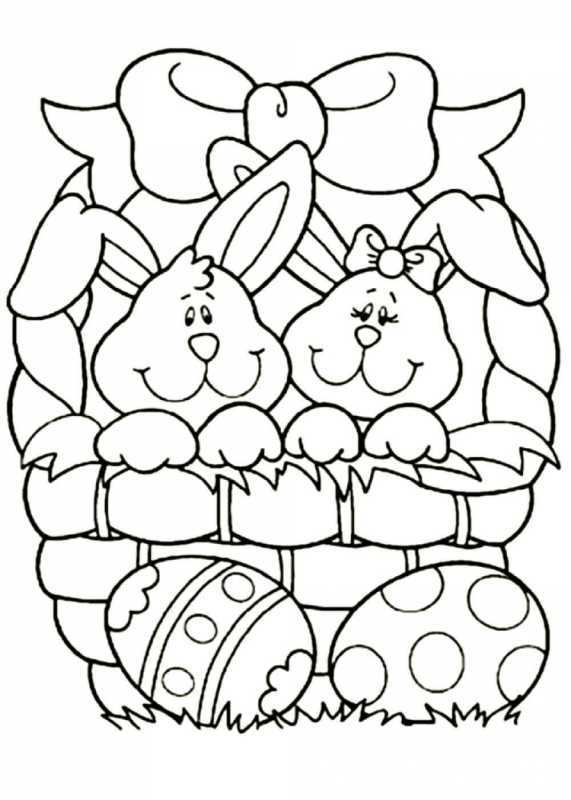 Раскраска Пасха