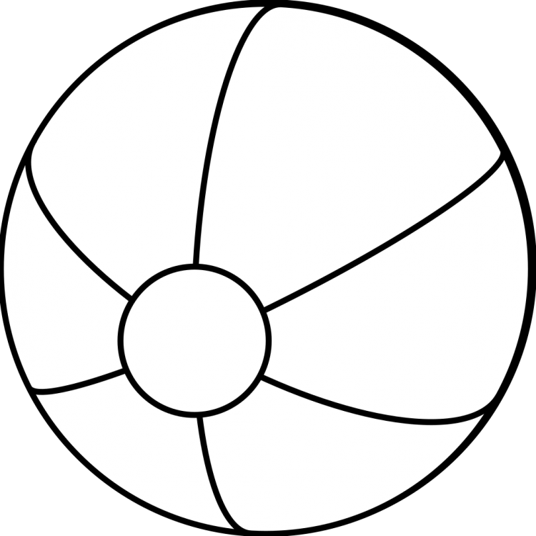 Футбольный мяч раскраска