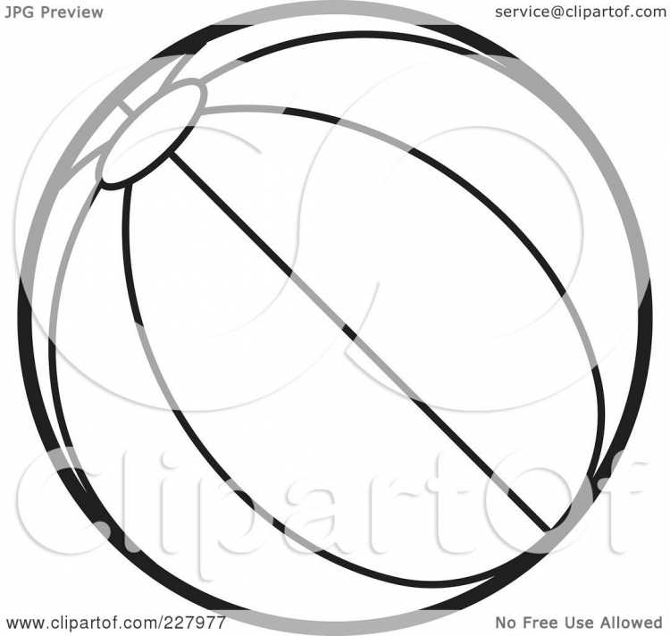 Баскетбольный и волейбольный мяч раскраска