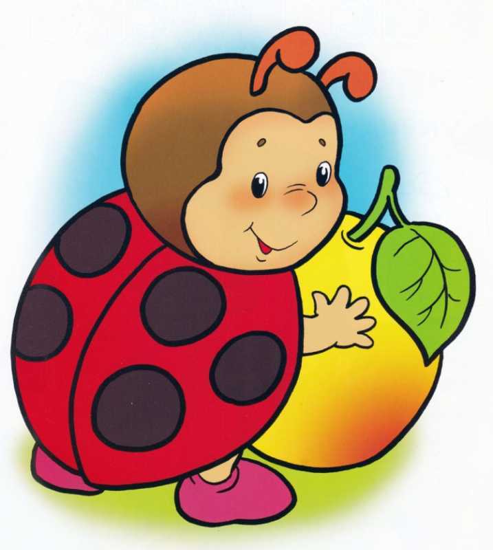 Божья коровка рисунок для детей