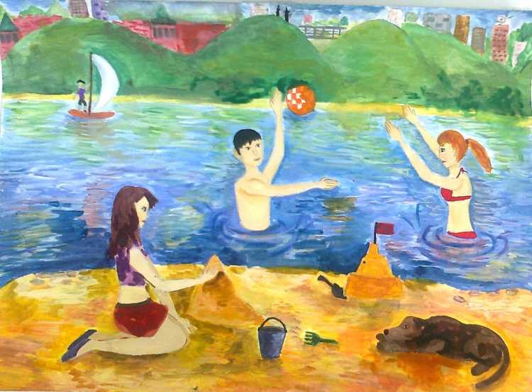 Рисунок лето