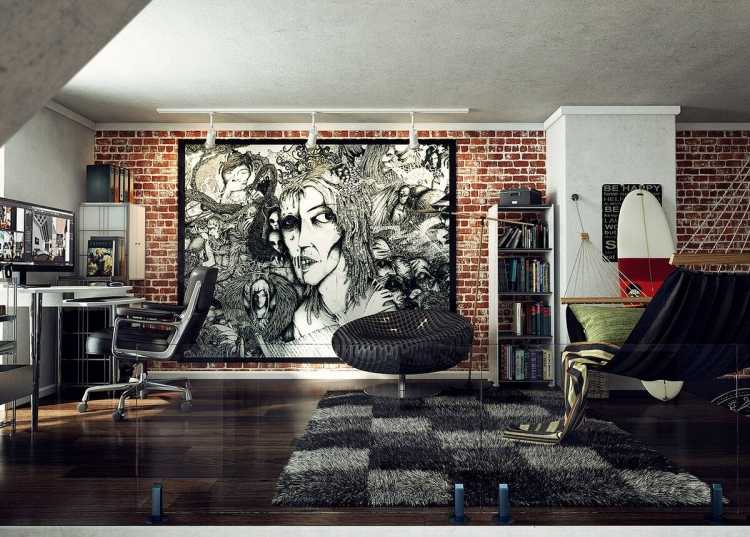 Картины в стиле лофт