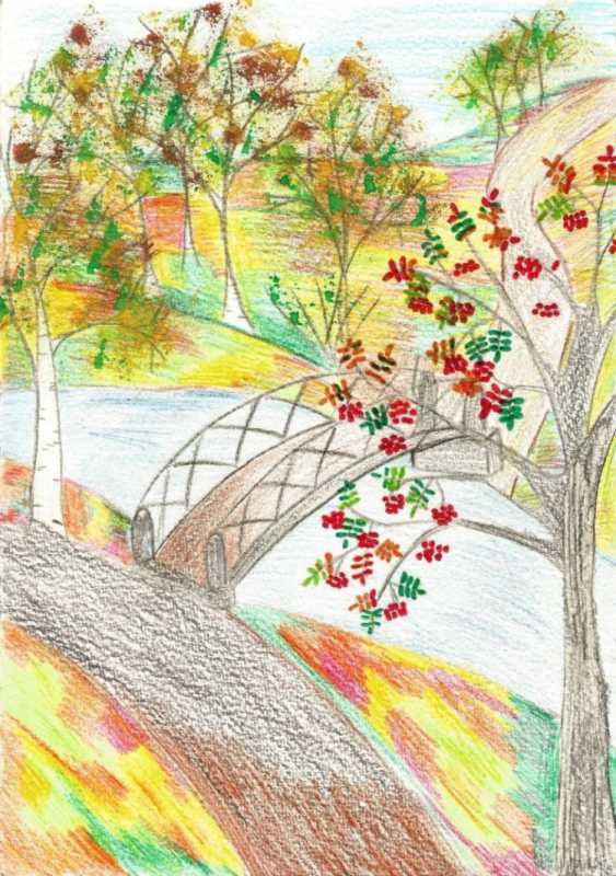 Картина осень