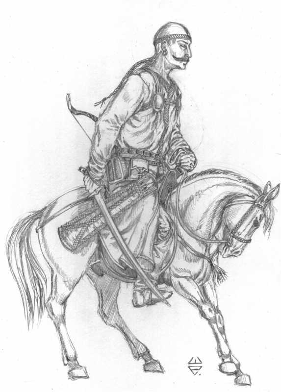 Кочевник рисунок