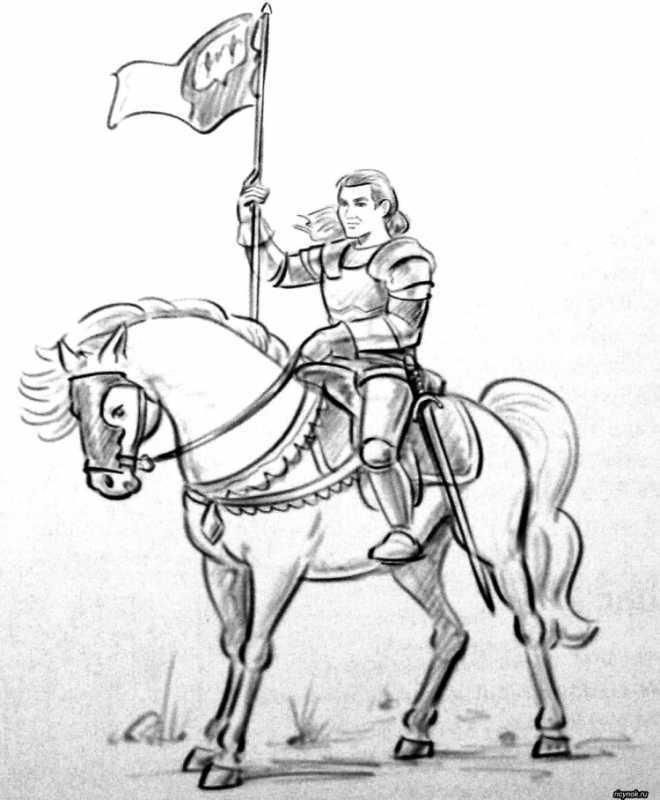 Исторический Жанр рисунок