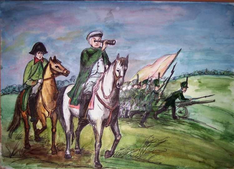 Батальный Жанр в изобразительном искусстве карандашом