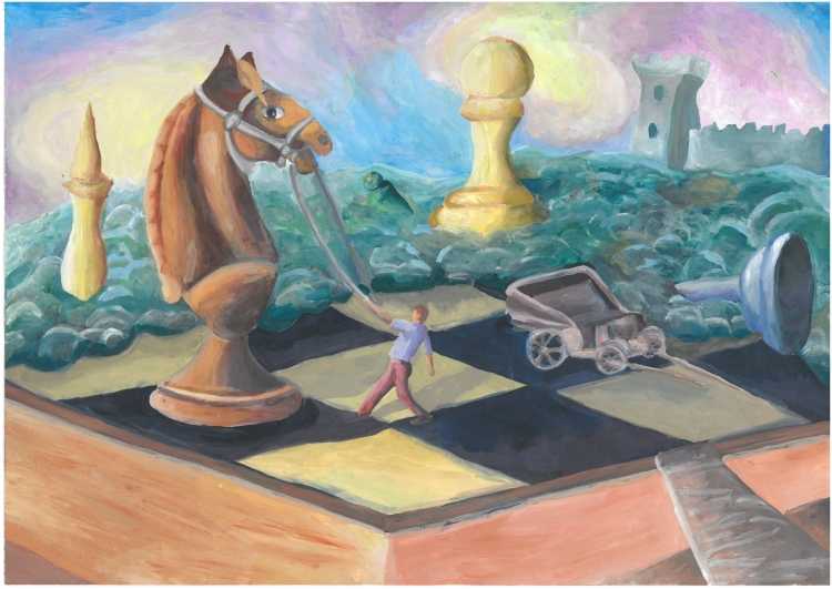 Шахматы иллюстрация