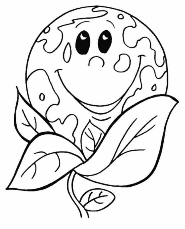 Раскраски на тему день земли