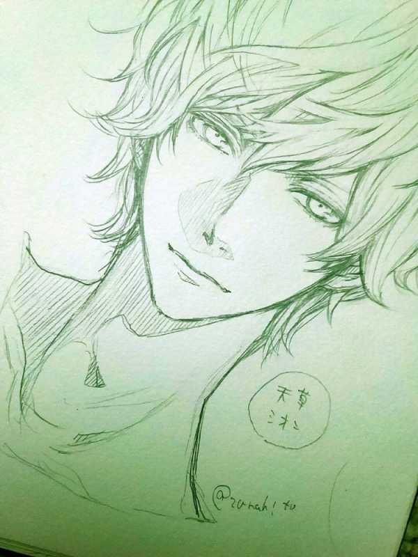 Рисовка парней