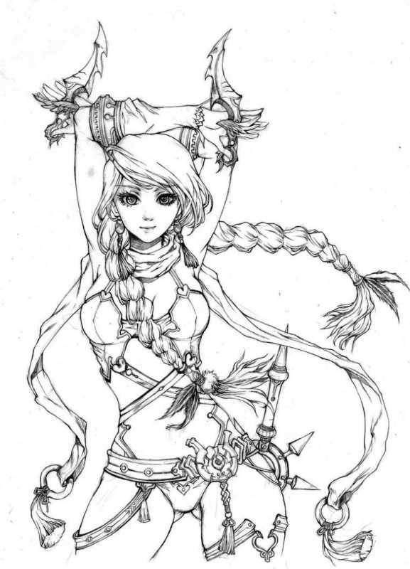 Скетчи аниме