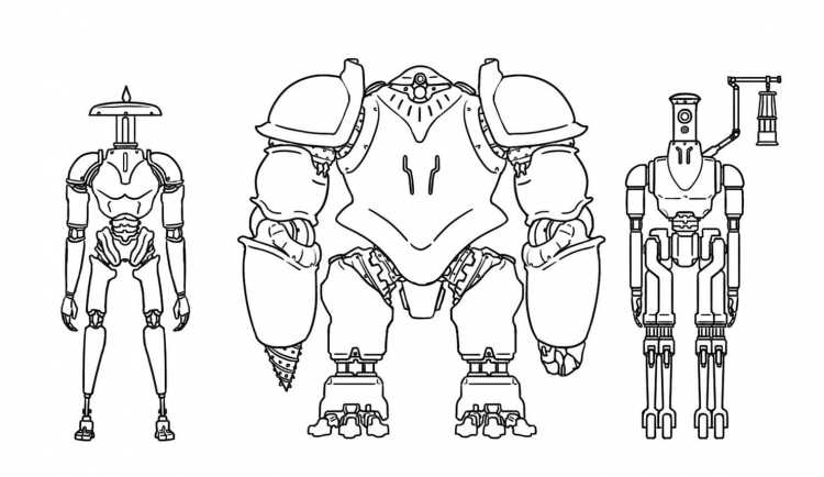Роботы для рисования детям
