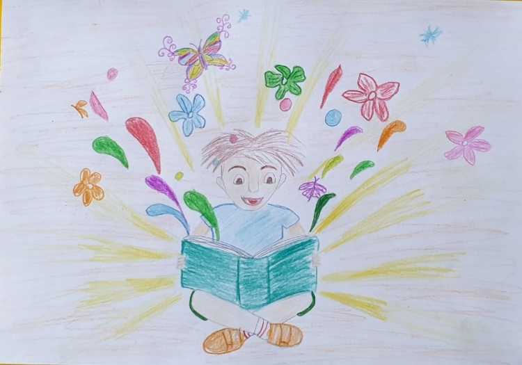 Рисунок на тему самый счастливый день