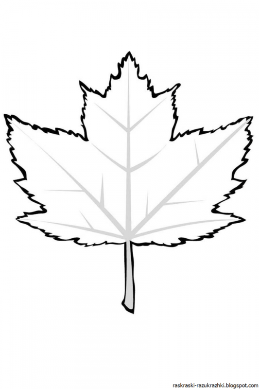 Трафарет листья мелкие