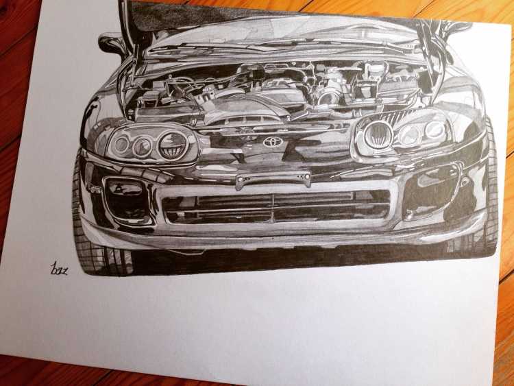 Toyota Supra Paul Walker