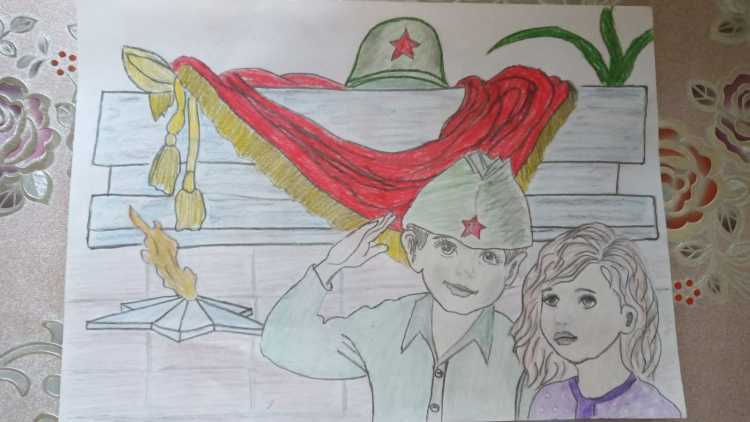 Рисунок на тему письмо солдату