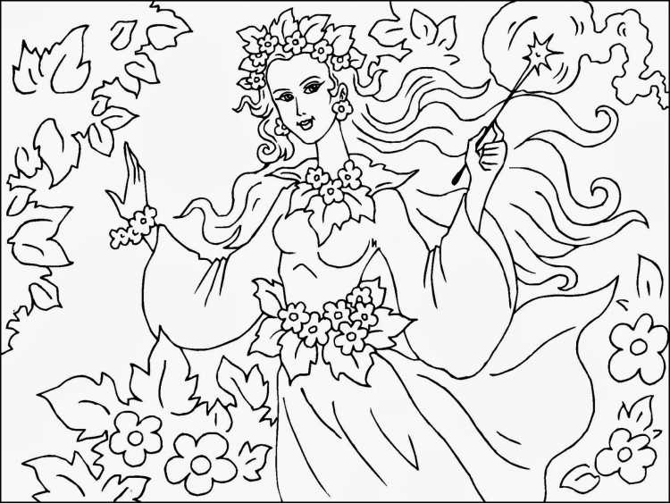 Раскраска Весна март