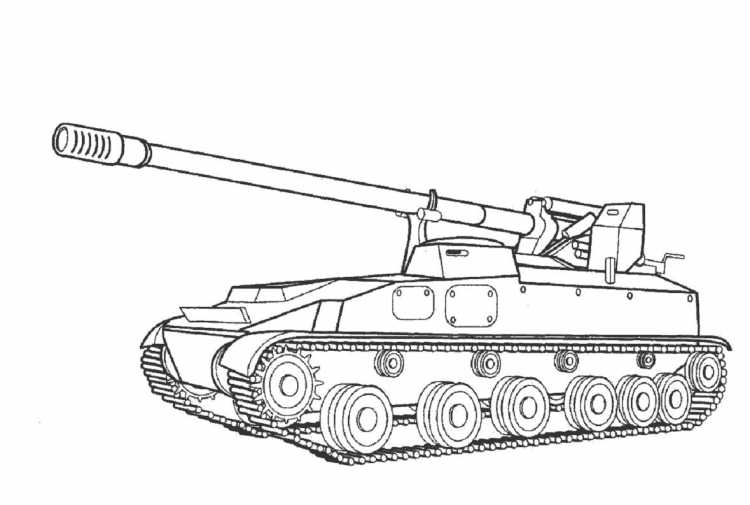 Раскраска танки кв 3