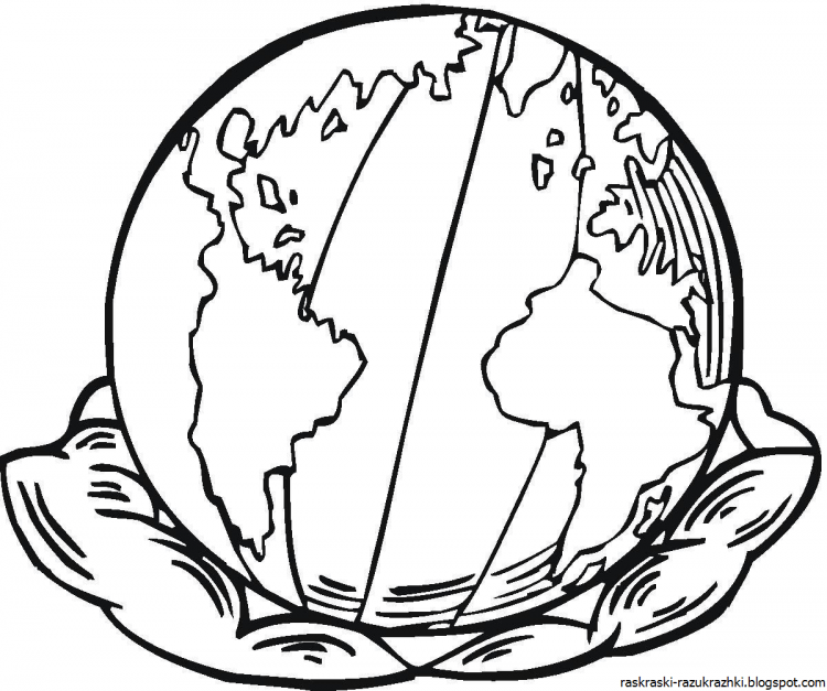 Трафарет земли