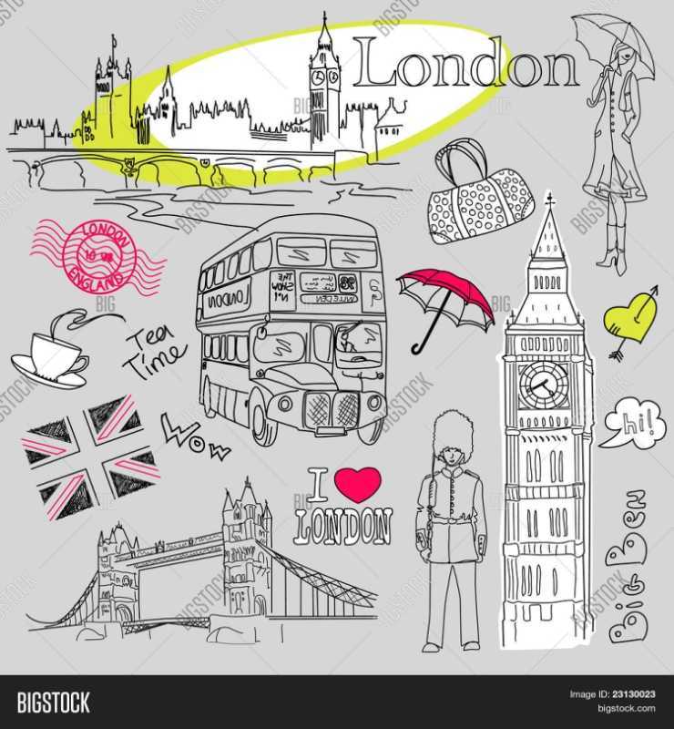 Рисунки на английскую тематику